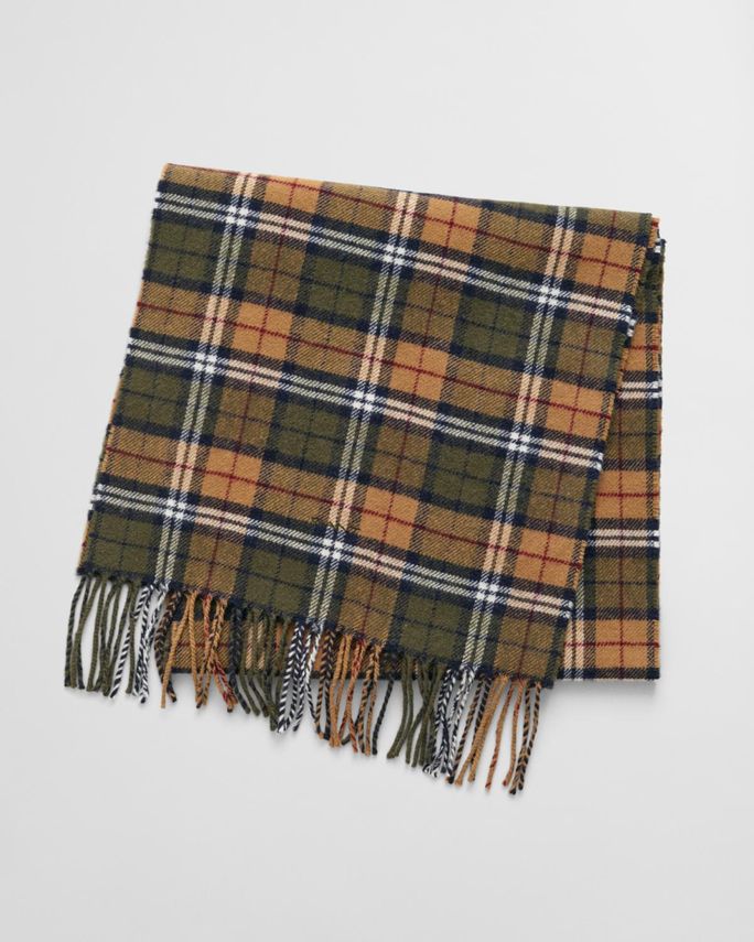 Multi Check Scarf fra Gant