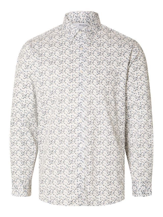 Slhregsoho Aop Mix Shirt Ls B fra Selected