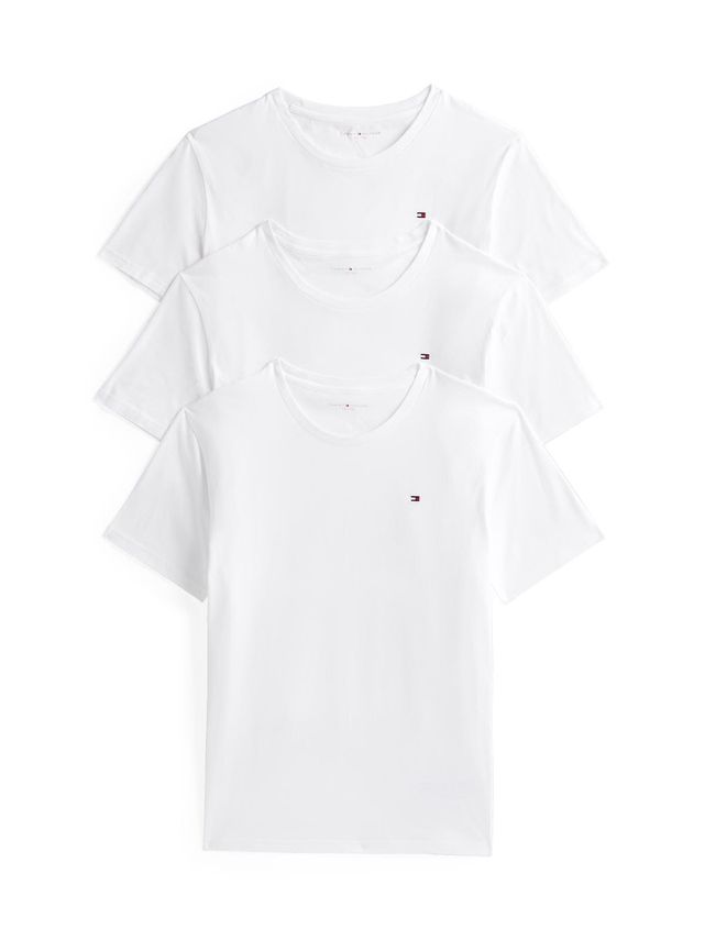 Stretch Cn Tee Ss 3pack fra Tommy Hilfiger
