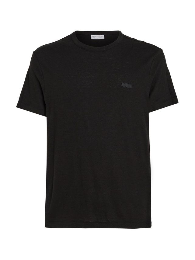 Cotton Linen T Shirt fra Calvin Klein