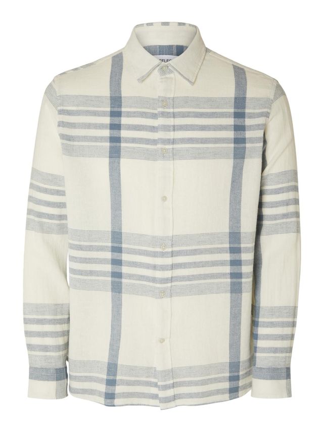 Slhrelax Callum Shirt Ls Grindle fra Selected