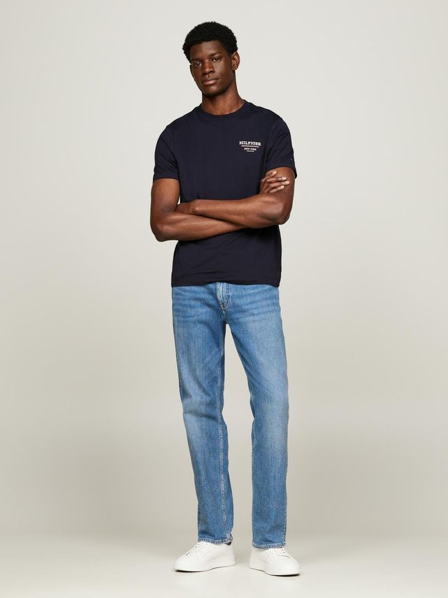 Tommy Hilfiger Global Stripe Tee – Stilfuld T-shirt Tilbud!