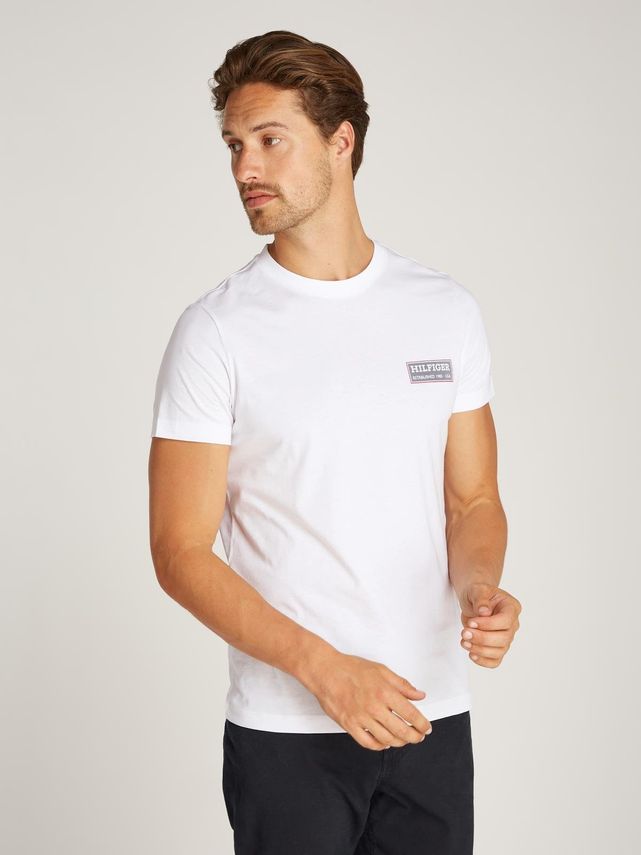 Printed Badge Tee fra Tommy Hilfiger