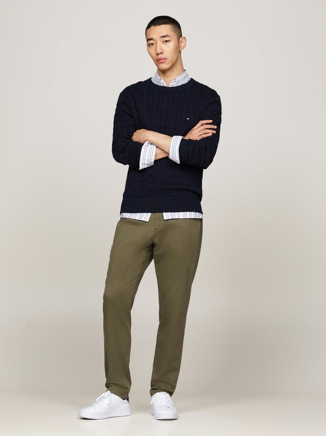 Th Court Leather Grain Ess fra Tommy Hilfiger