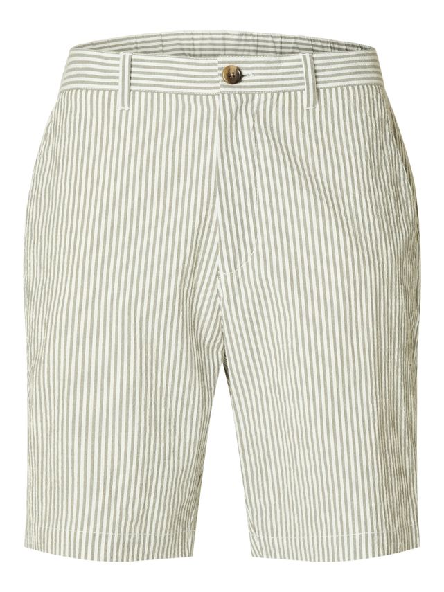 Slhregular Karl Seersucker Shorts – Fantastisk sommertilbud!
