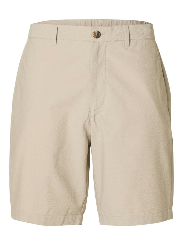 Selected Slhregular Karl Seersucker Shorts på udsalg!