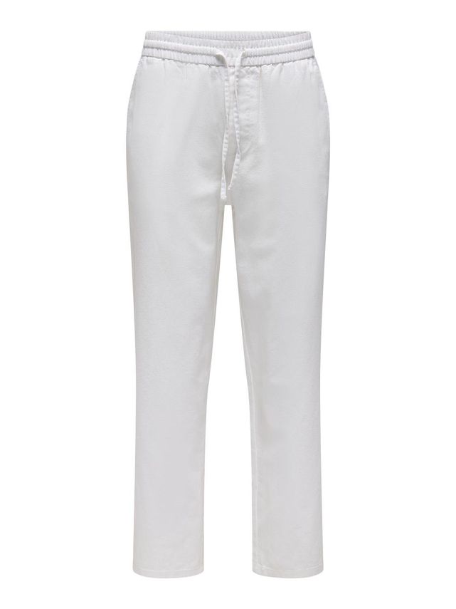 Onssinus Loose 0007 Cot Lin Pant No fra Only & Sons