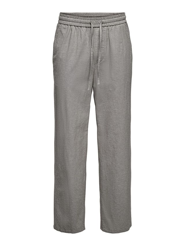 Onssinus Loose 0007 Cot Lin Pant No fra Only & Sons