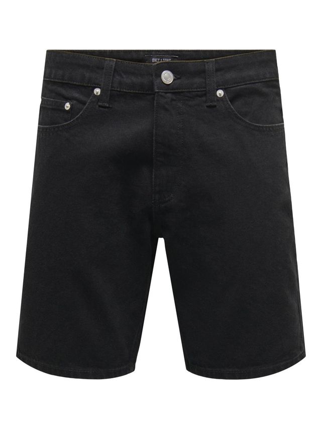 Onsedge Black 8012 Dnm Shorts - Fantastisk Tilbud!