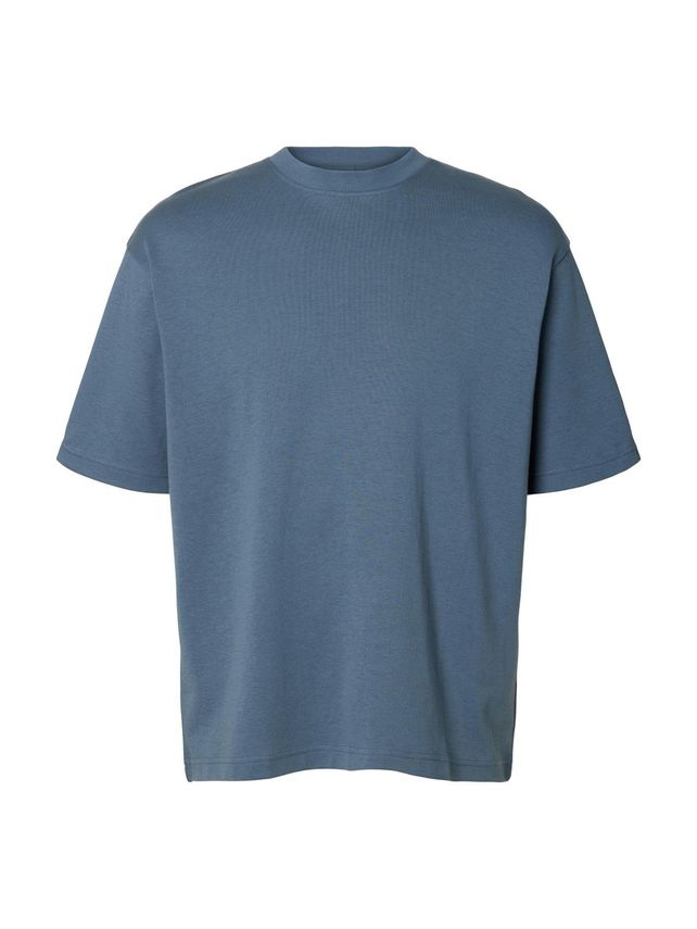 Slhlooseoscar Ss O Neck Tee Noos fra Selected