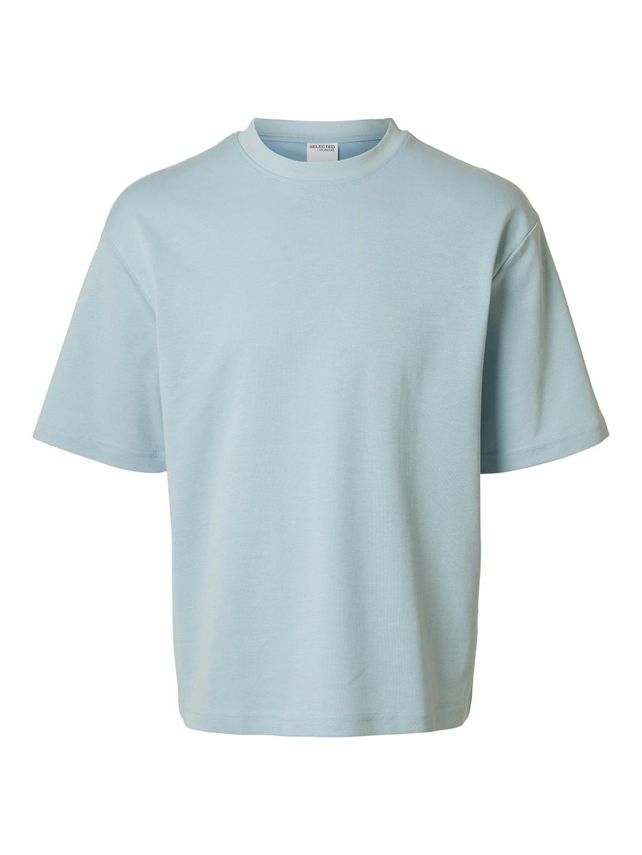 Slhlooseoscar Ss O Neck Tee Noos fra Selected