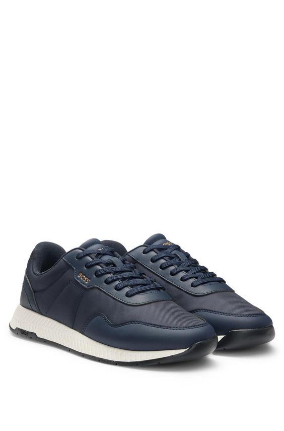 Titanium Runn Nypun 10263117 0 fra Boss Black på tilbud!