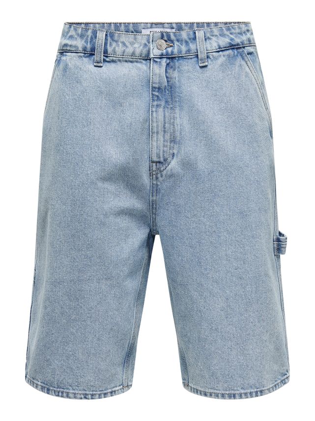 Onsedge Car Lbd 9597 Pim Dnm Shorts fra Only & Sons