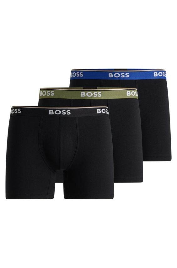 Boxershorts 3-pak Power fra Boss Black - Fantastisk tilbud!