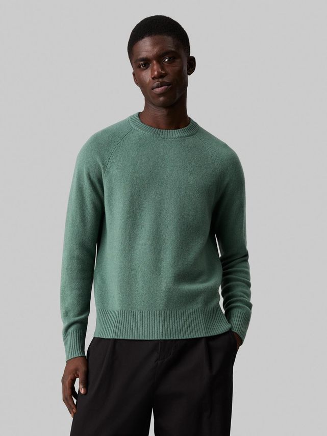 Luxury Wool Cn Sweater fra Calvin Klein