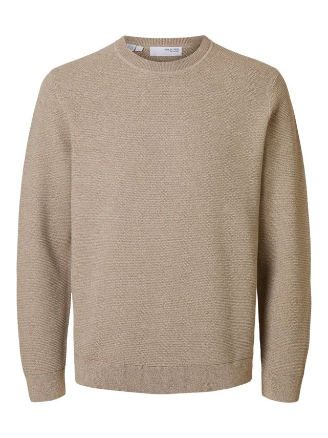 Selected Slhross Strikket Crew Neck – Fantastisk tilbud!