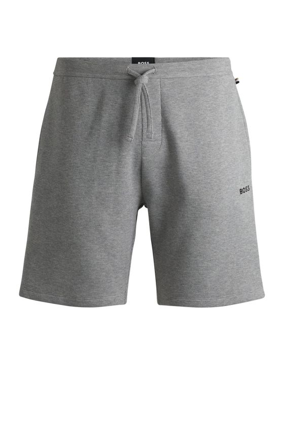 Waffle Shorts 10269584 01 fra Boss Black