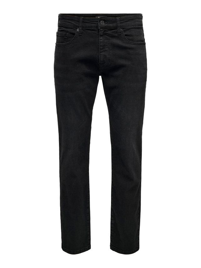 Onsweft Regular Black Jeans - Tidløs Stil og Komfort