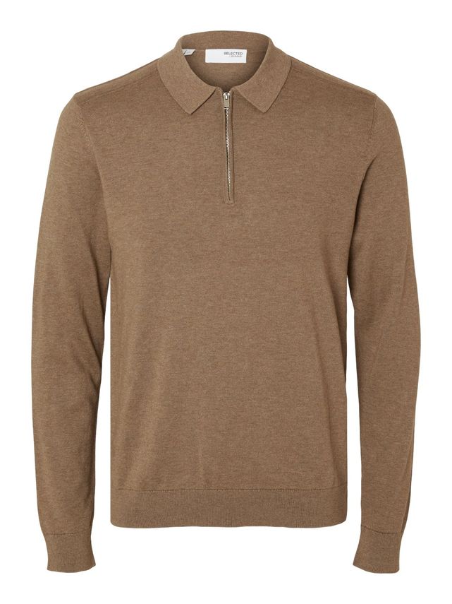 Slhberg Halv Zip Polo Noos – Fantastisk tilbud til mænd!