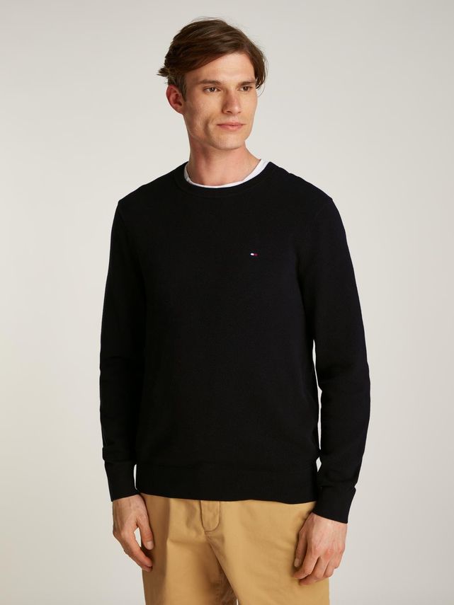Essential Structure Crew Neck fra Tommy Hilfiger