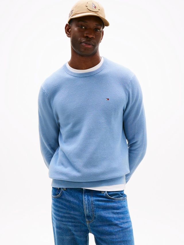Essential Structure Crew Neck fra Tommy Hilfiger