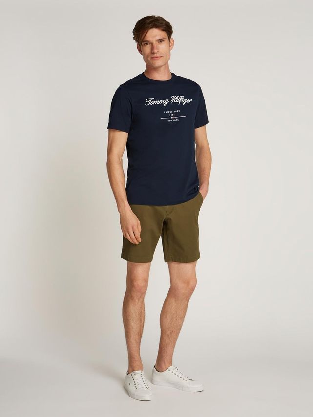 Script Logo Tee fra Tommy Hilfiger