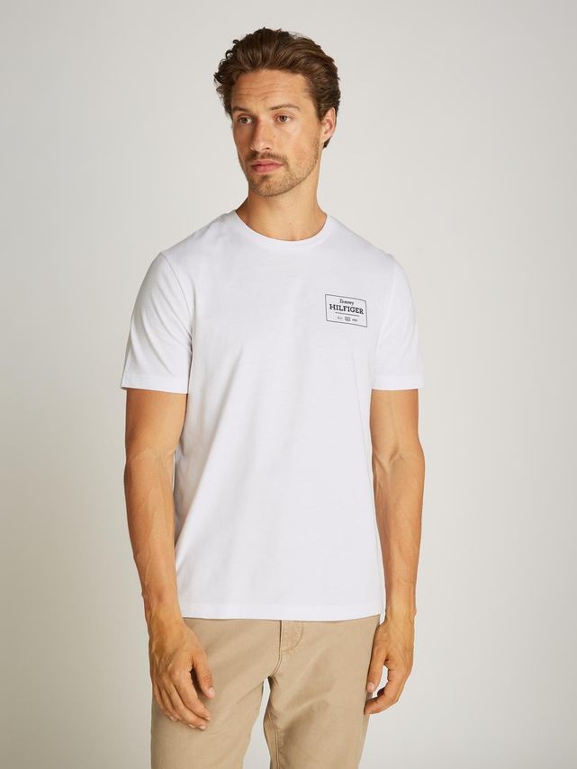 Monotype Printed Label Tee fra Tommy Hilfiger