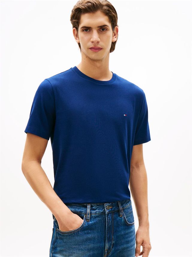 Ess Seasonal Reg Fit Solid Tee fra Tommy Hilfiger