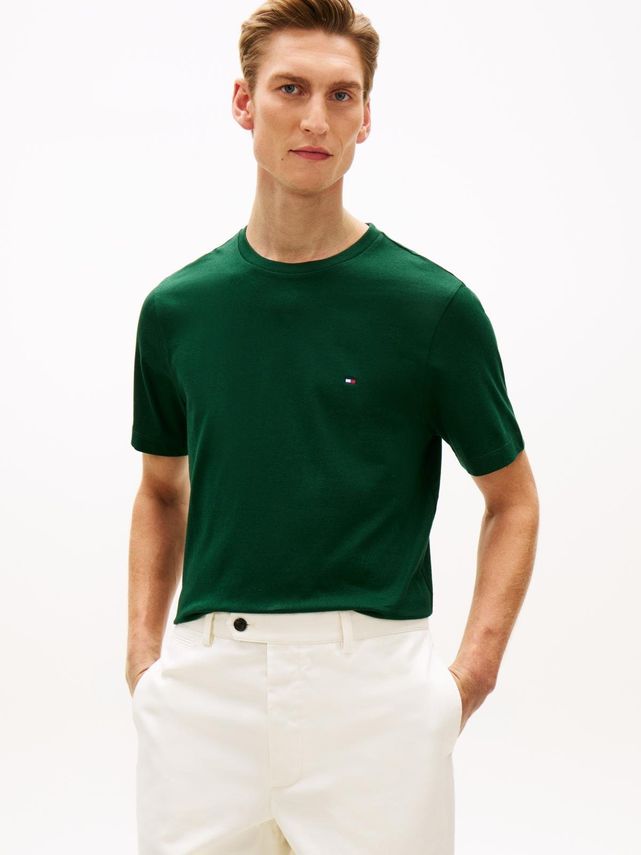 Ess Seasonal Reg Fit Solid Tee fra Tommy Hilfiger