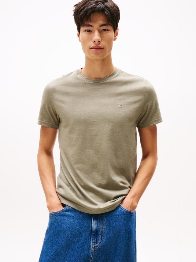 Tjm Xslim Jaspe Htr Tee Ext fra Tommy Jeans