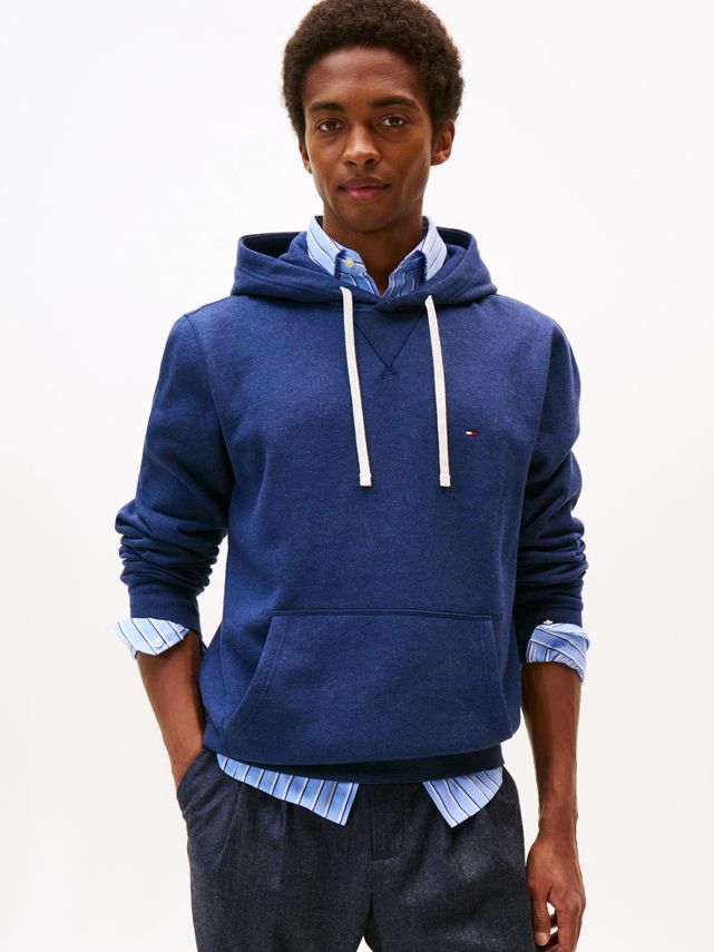Ess Seasonal Fleece Hoody fra Tommy Hilfiger