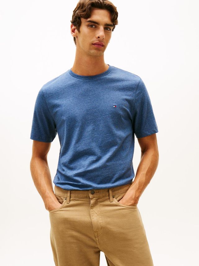 Essential Reg Fit Heather Tee fra Tommy Hilfiger