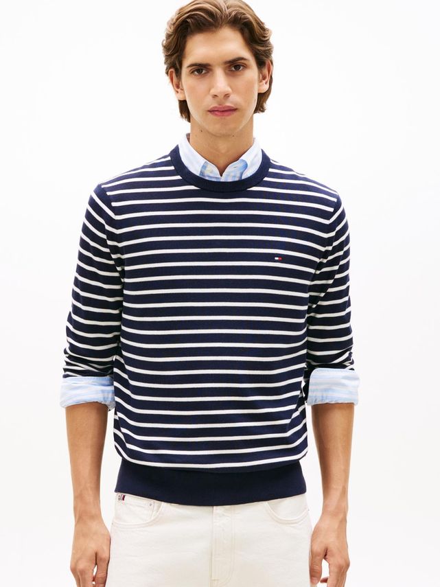 Essential Ssnl Cotton Crew Neck fra Tommy Hilfiger