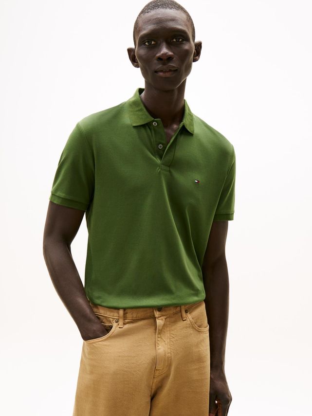 Liquid Cotton Reg Seasonal Polo fra Tommy Hilfiger