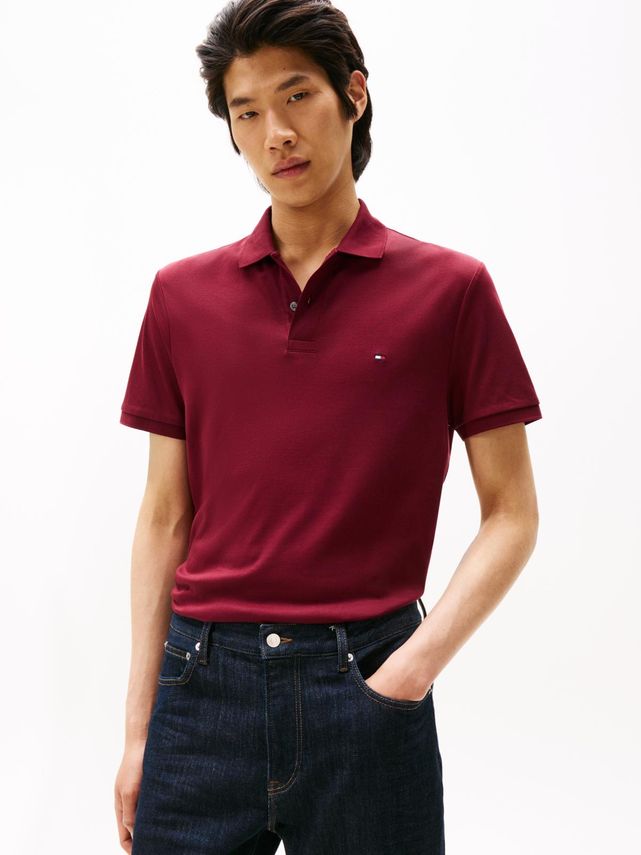 Liquid Cotton Reg Seasonal Polo fra Tommy Hilfiger