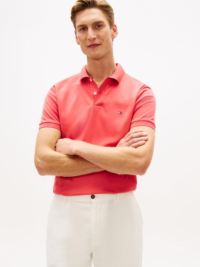 Liquid Cotton Reg Seasonal Polo fra Tommy Hilfiger