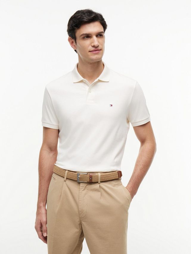 Liquid Cotton Reg Seasonal Polo fra Tommy Hilfiger