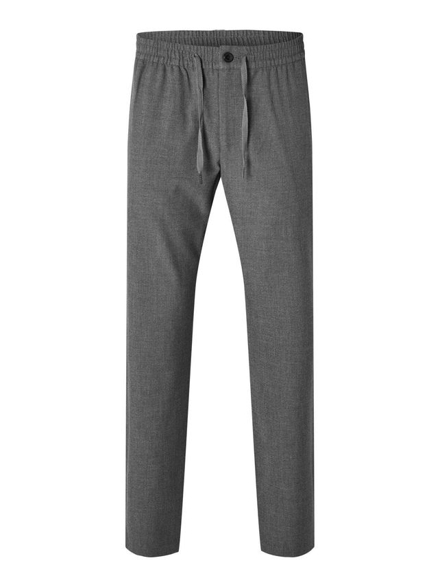 Slh196 Straight Robert String Pant fra Selected