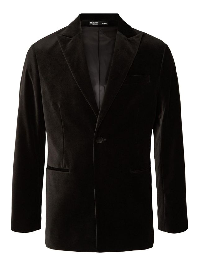 Slhslim Hale Velvet Blz B fra Selected