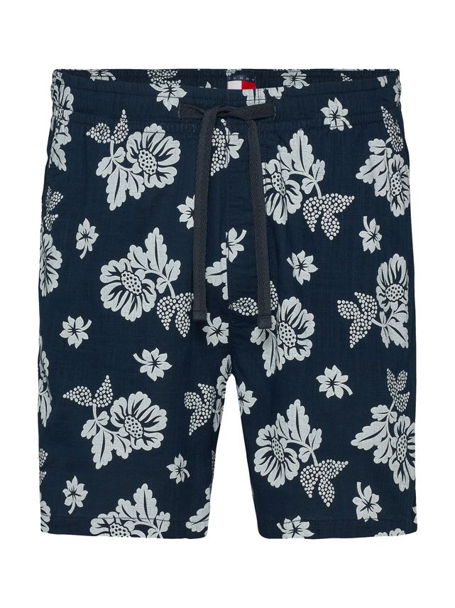 Tommy Jeans Tjm Slub Aop Strandshorts - Fantastisk tilbud!