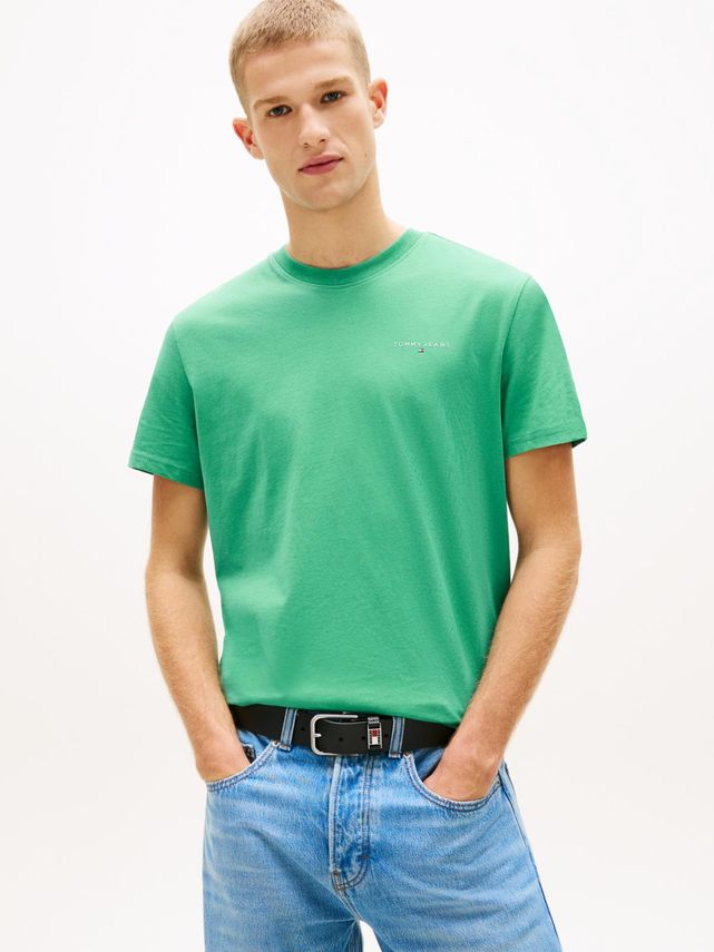 Tjm Slim Linear Chest Tee Ext fra Tommy Jeans