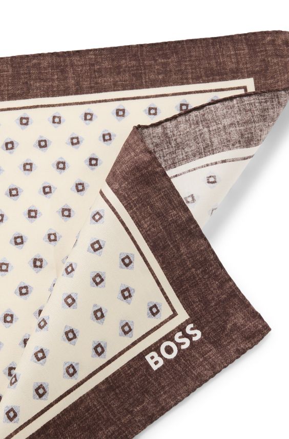 C Pocket Sq. 251 10273277 01 fra Boss Black