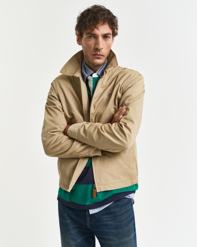 Cotton Windcheater Jacket fra Gant