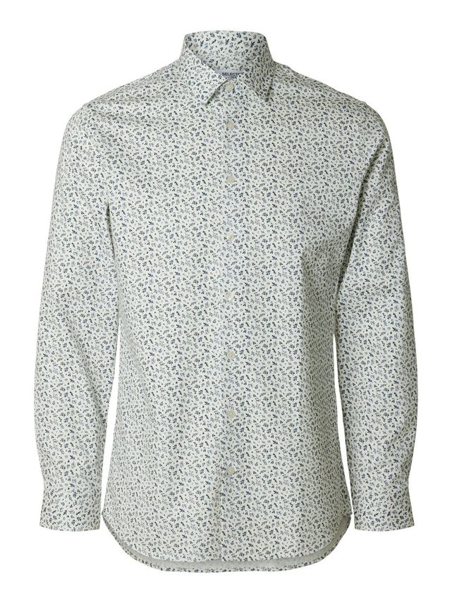 Slhslim Performance Shirt Ls Aop No fra Selected