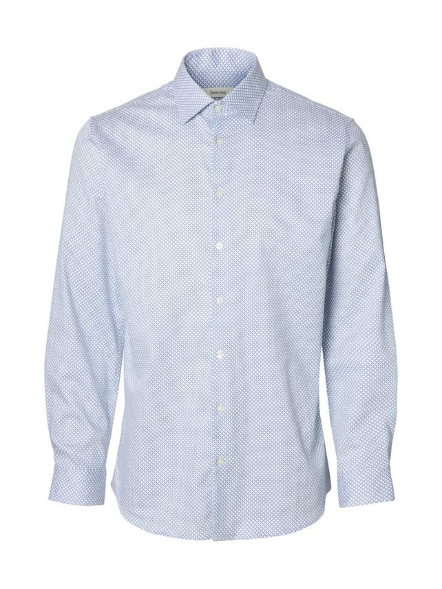 Slhslim Performance Shirt Ls Aop No fra Selected