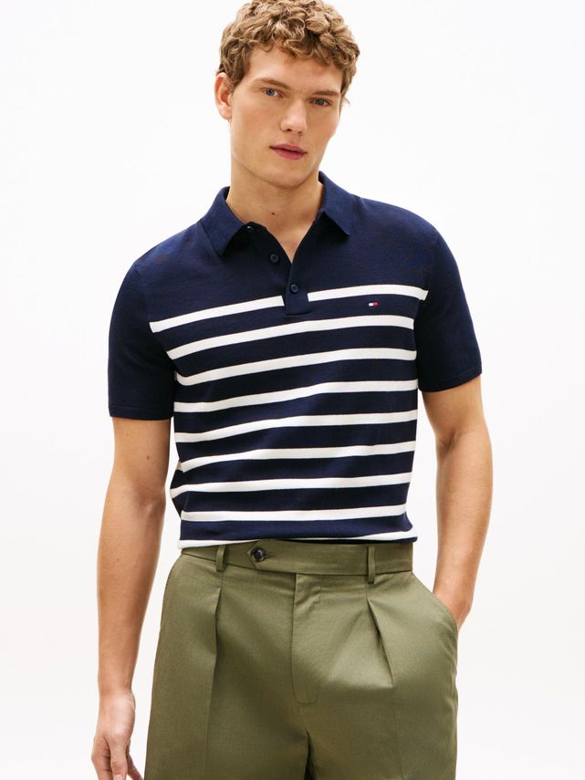 Essential Cotton Knitted Polo fra Tommy Hilfiger