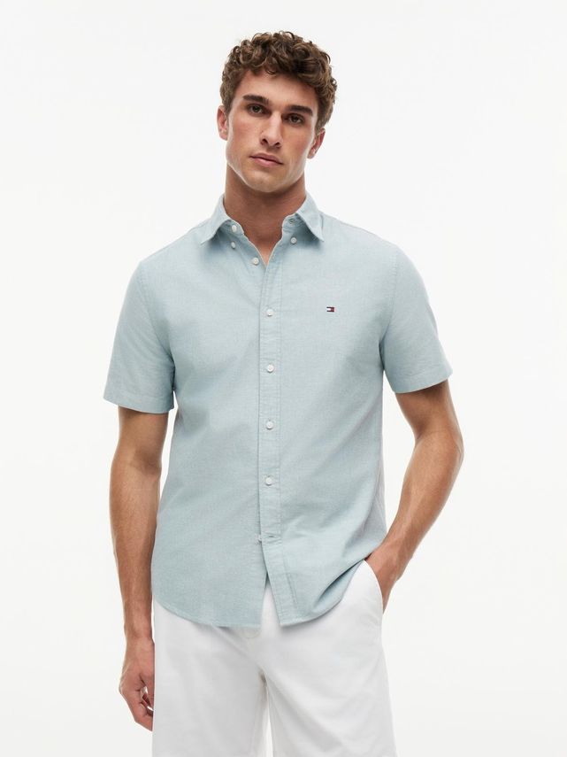 Heritage Oxford Rf Shirt S S fra Tommy Hilfiger