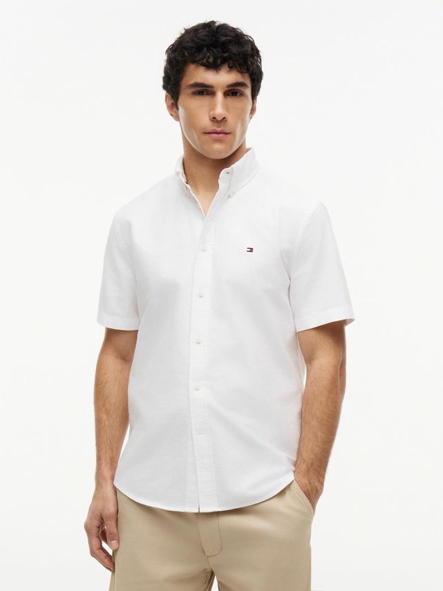 Heritage Oxford Rf Shirt S S fra Tommy Hilfiger