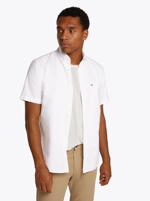 Heritage Oxford Rf Shirt S S fra Tommy Hilfiger