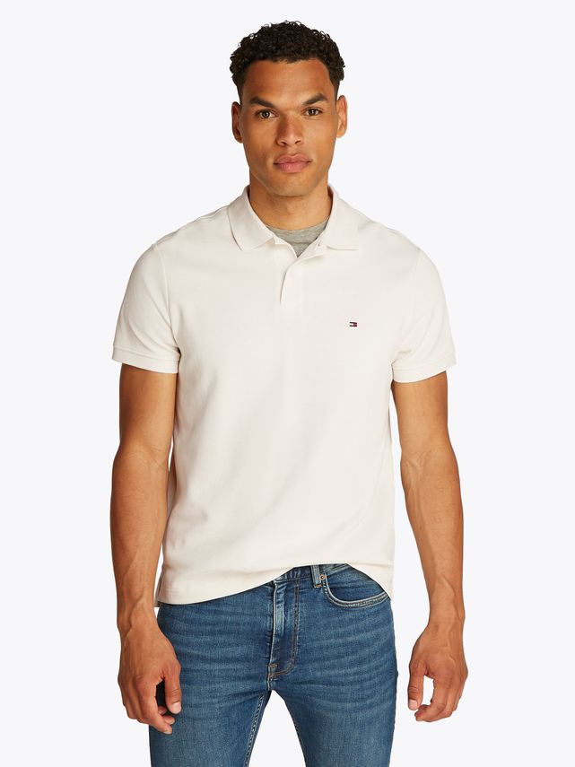 Mercerised Jacquard Reg Polo fra Tommy Hilfiger